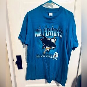 Teal NHL Playoffs T-Shirt